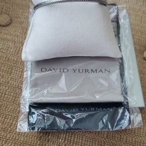David Yurman Sterling Silver bangle - small
